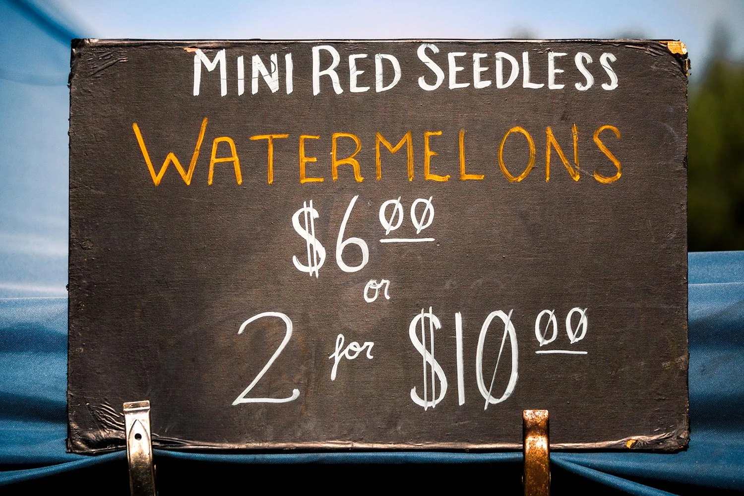 Farmers Market Sign