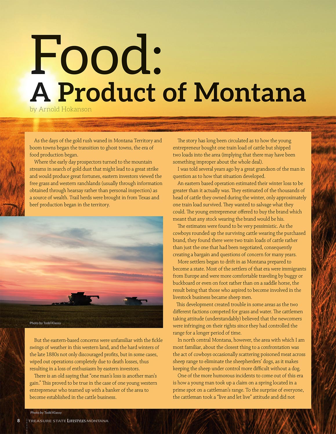 Photo of Montana Wheat Farming