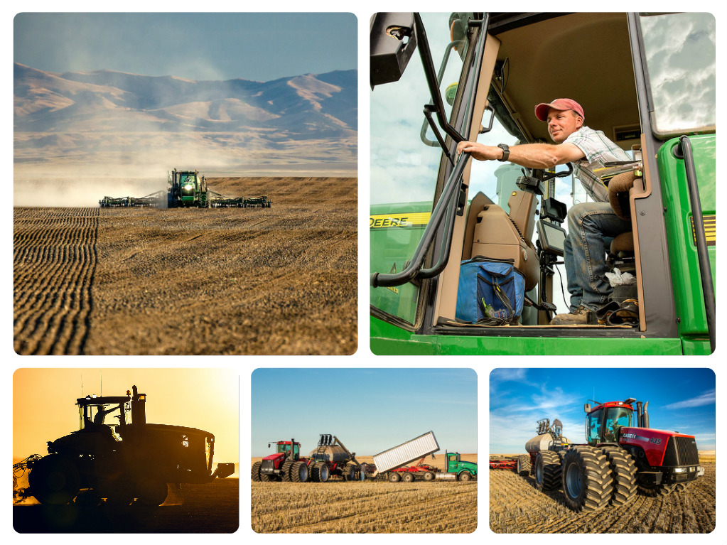 Have you seen my photos of seeding wheat yet?