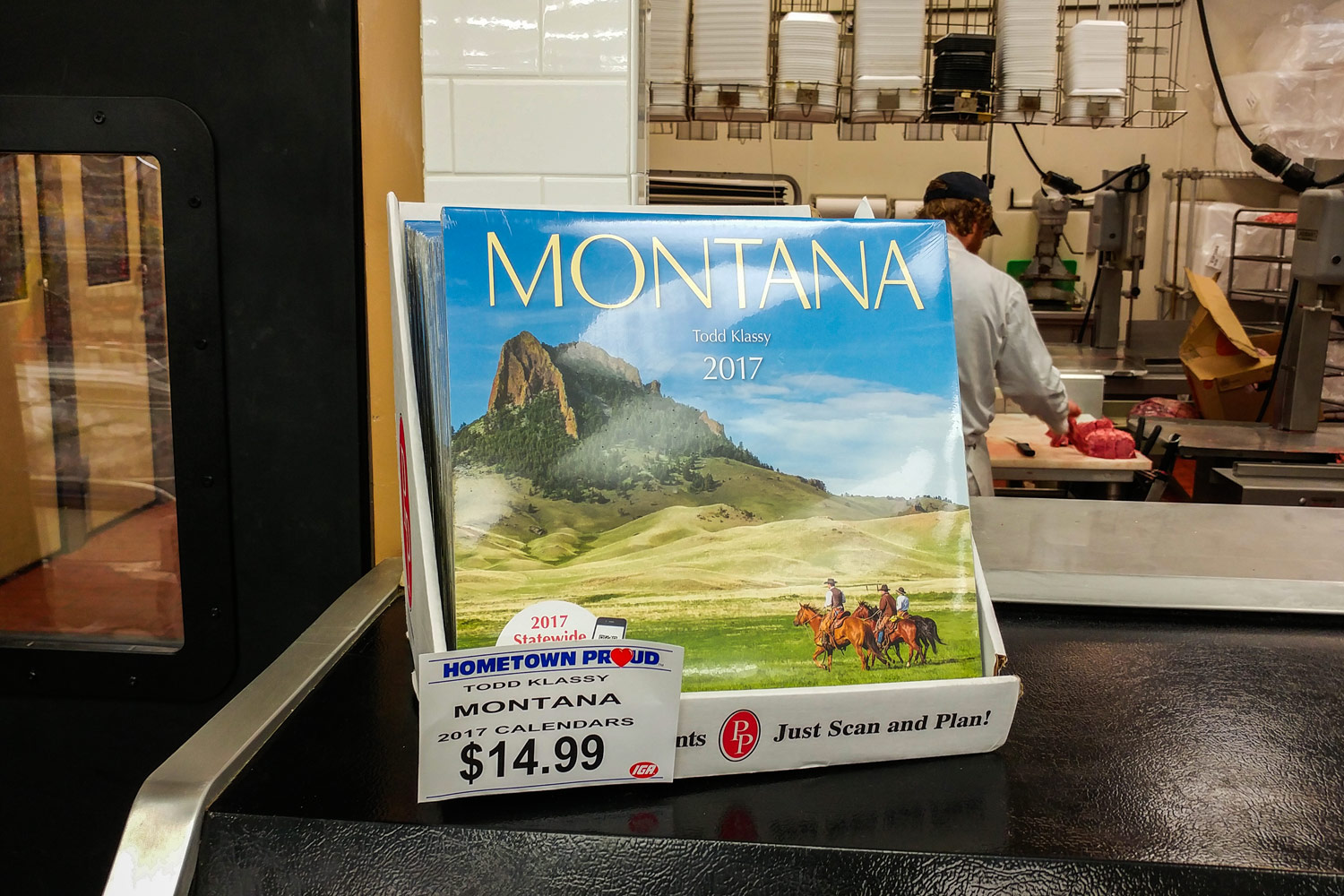 2017 Montana Calendar for Sale at Gary & Leo's IGA in Havre, Montana