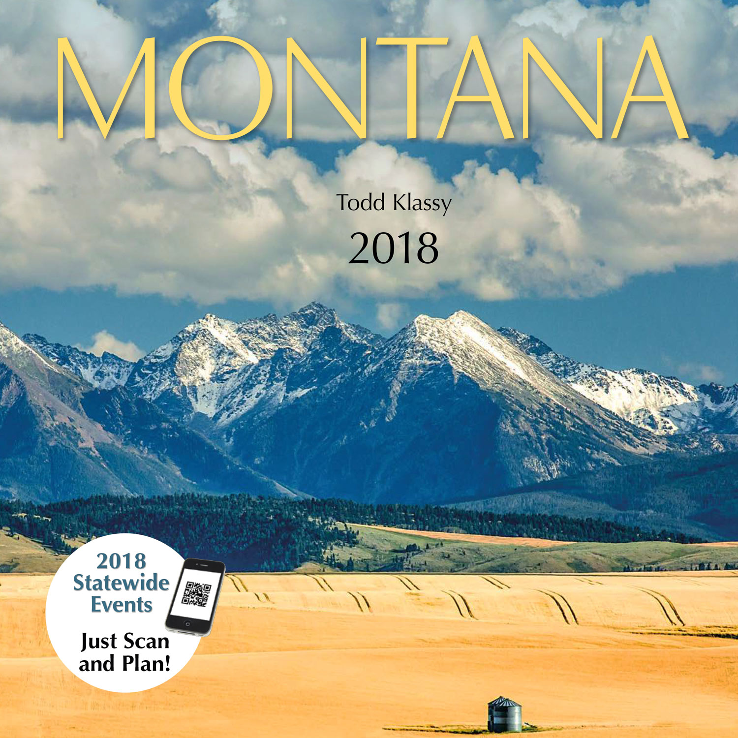 New 2018 Montana calendar and 2018 Wisconsin calendar covers revealed