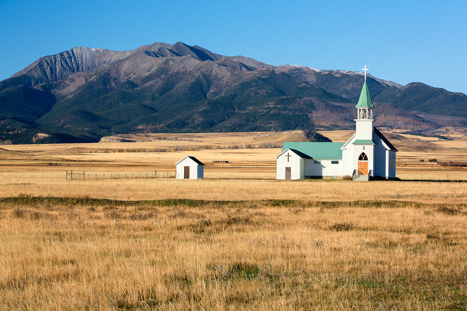 Rural Mountain Chapel