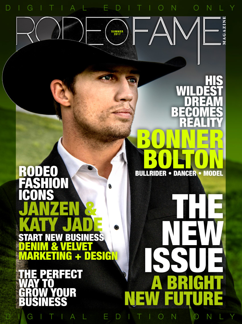 I'm the new photo editor for Rodeo Fame magazine