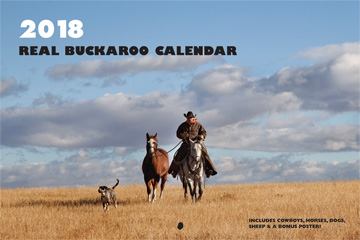 Two of my cowboy photos selected for 2018 Range Magazine calendar
