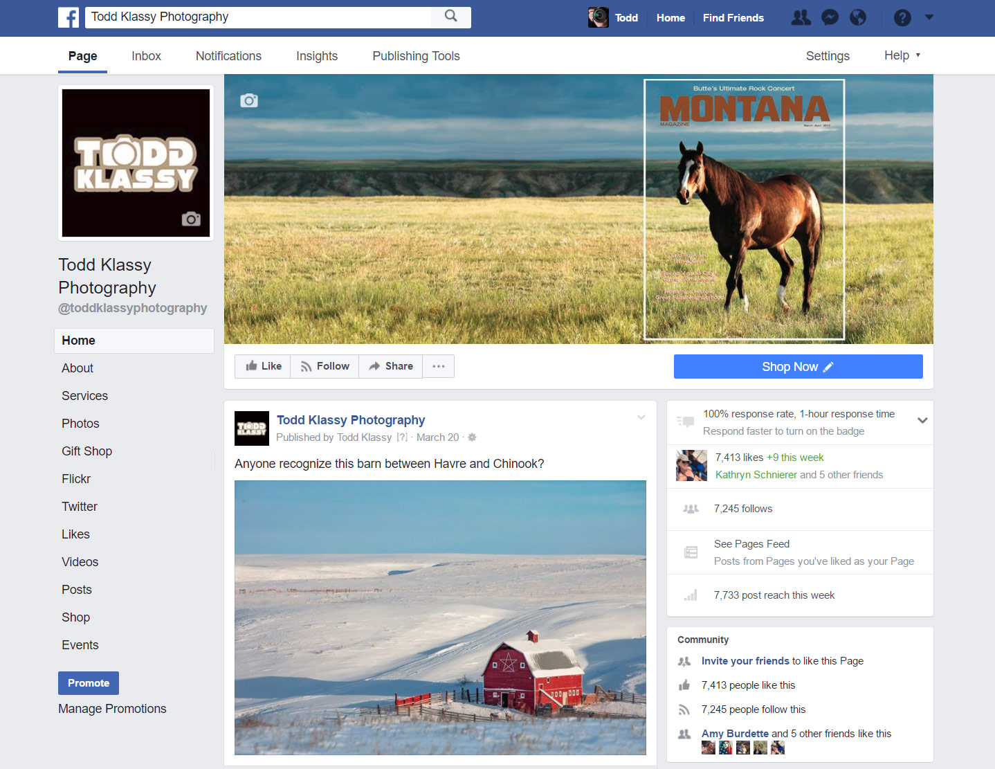 Facebook-Front-Page-for-Todd-Klassy-Agriculture-Photographer