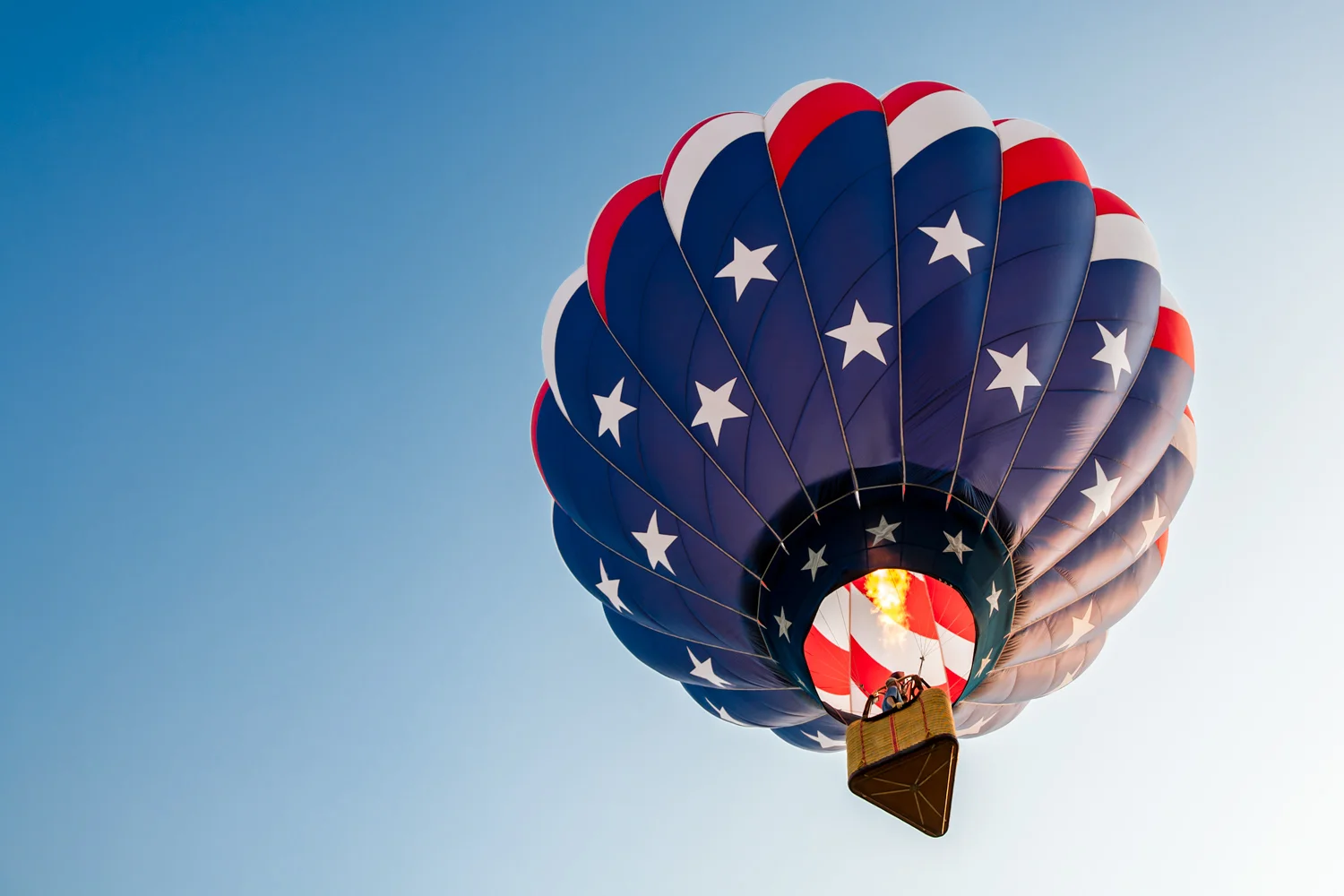 Stars and Stripes Above