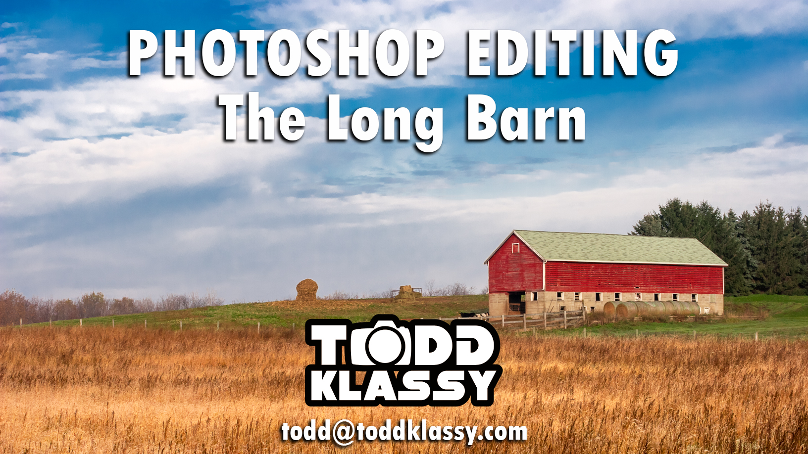 Photo editing with Photoshop #2: The Long Barn