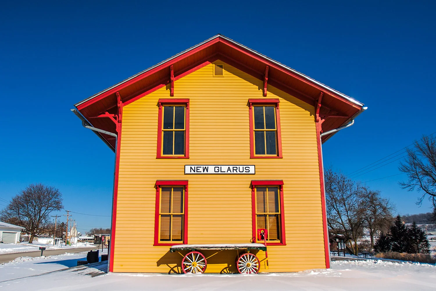 New Glarus Depot