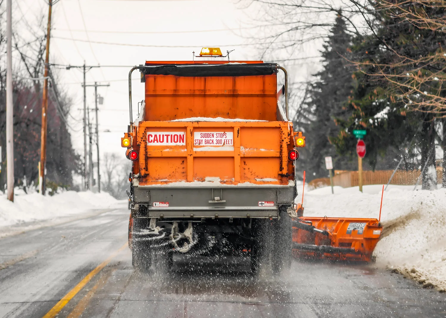 Plowing Snow