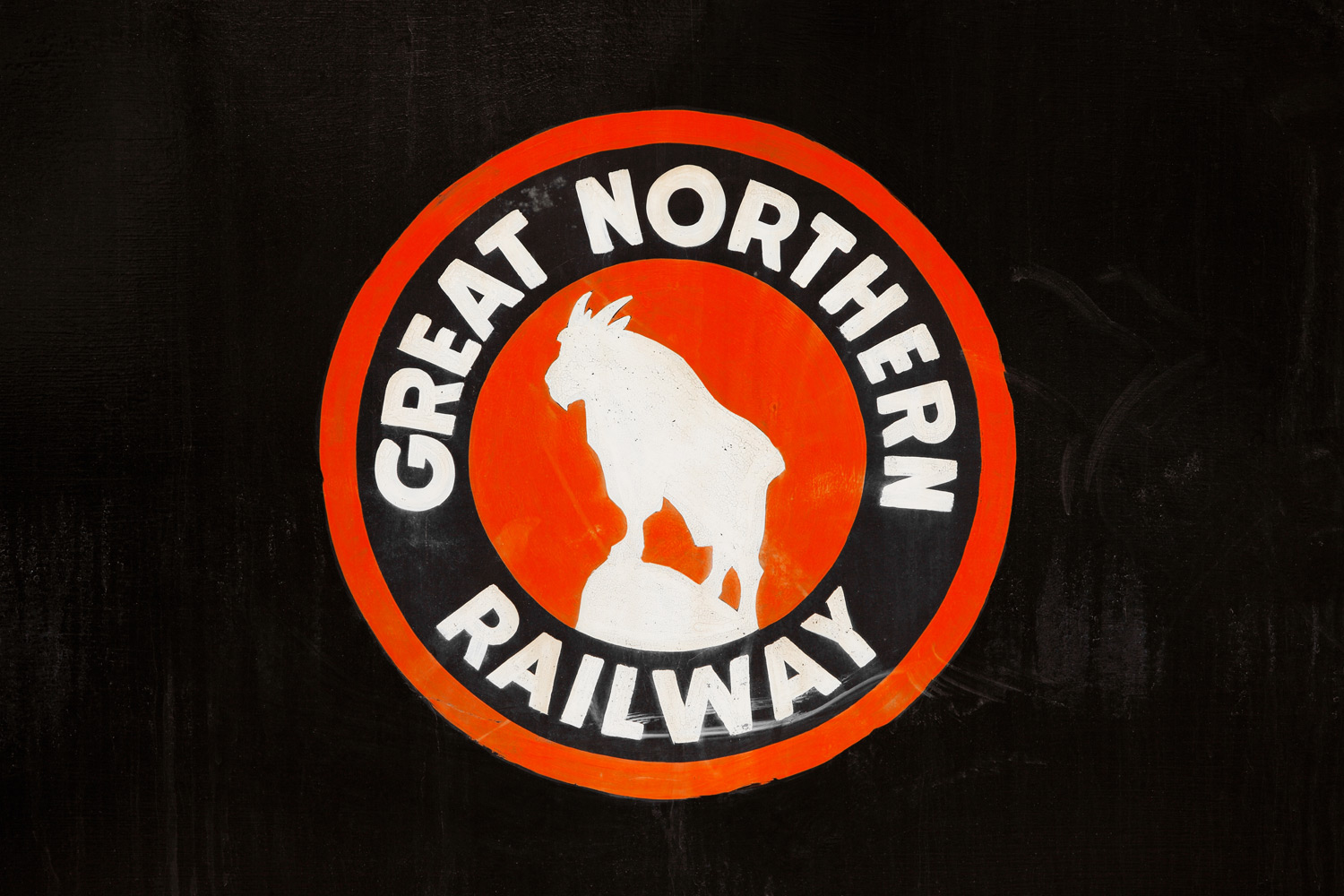 Great Northern Logo on Black