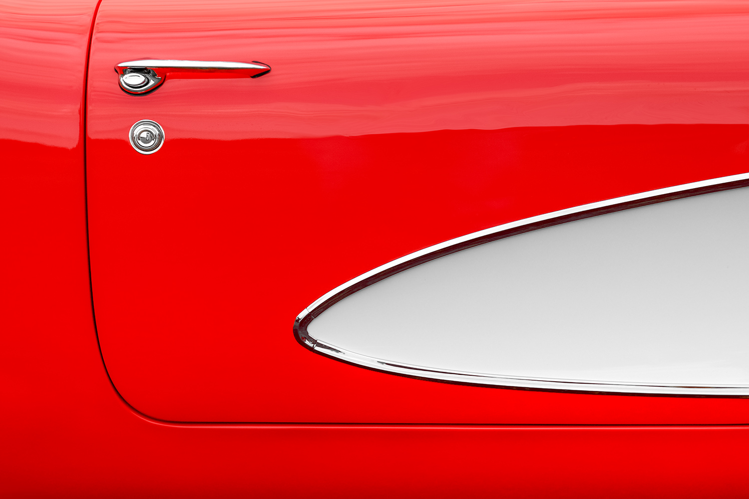 Roman Red Corvette