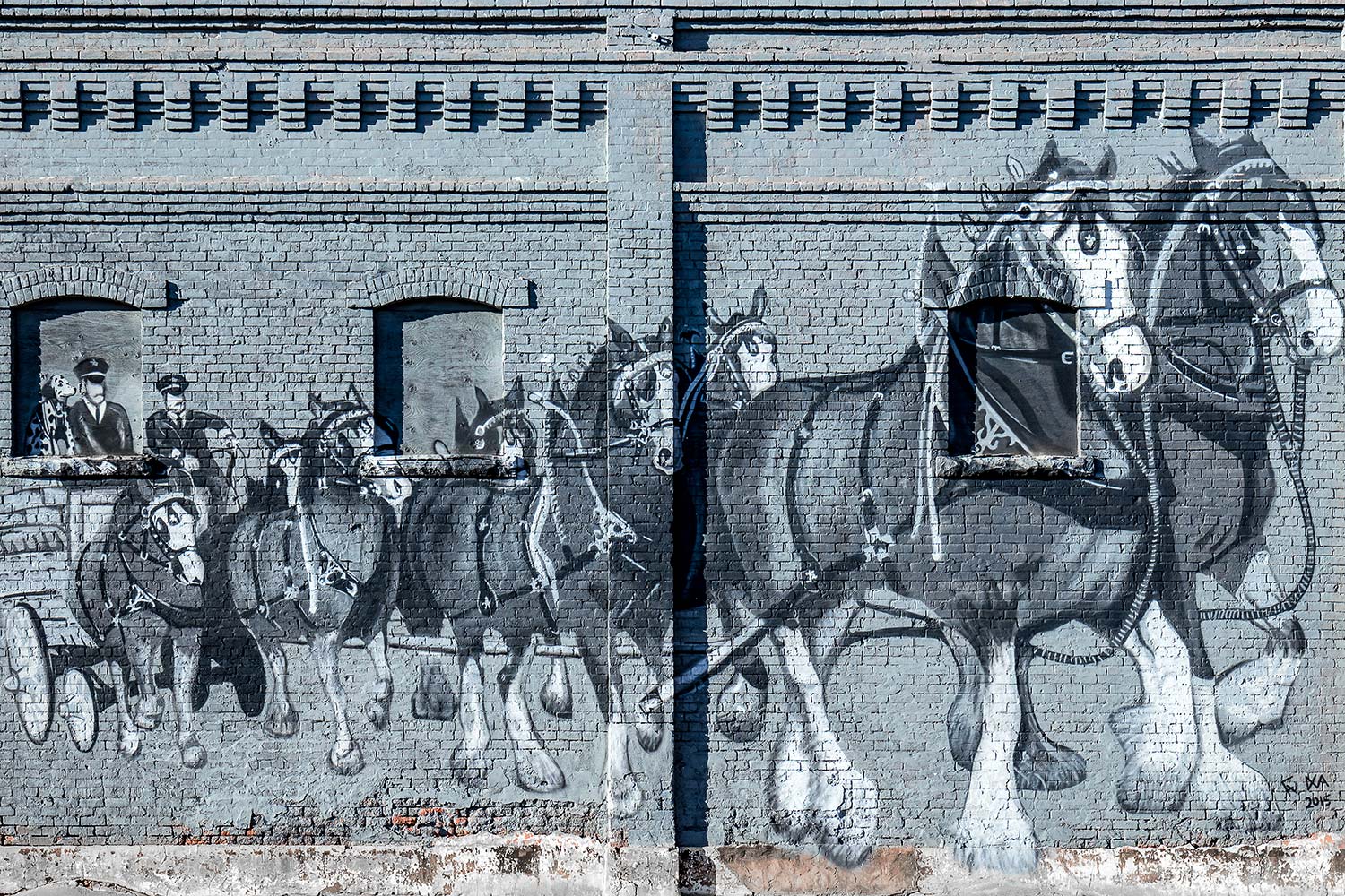 Clydesdale Mural