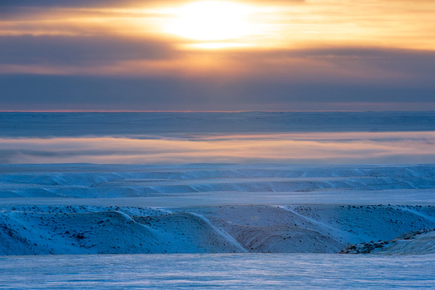 Marias River Valley Fog