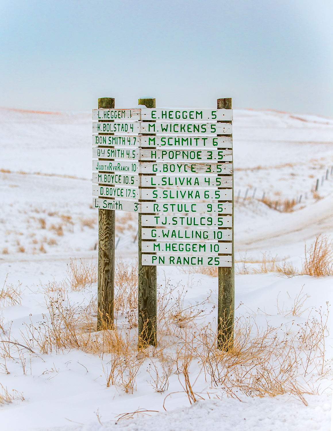 Montana Signpost