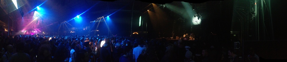 panorama of the venue