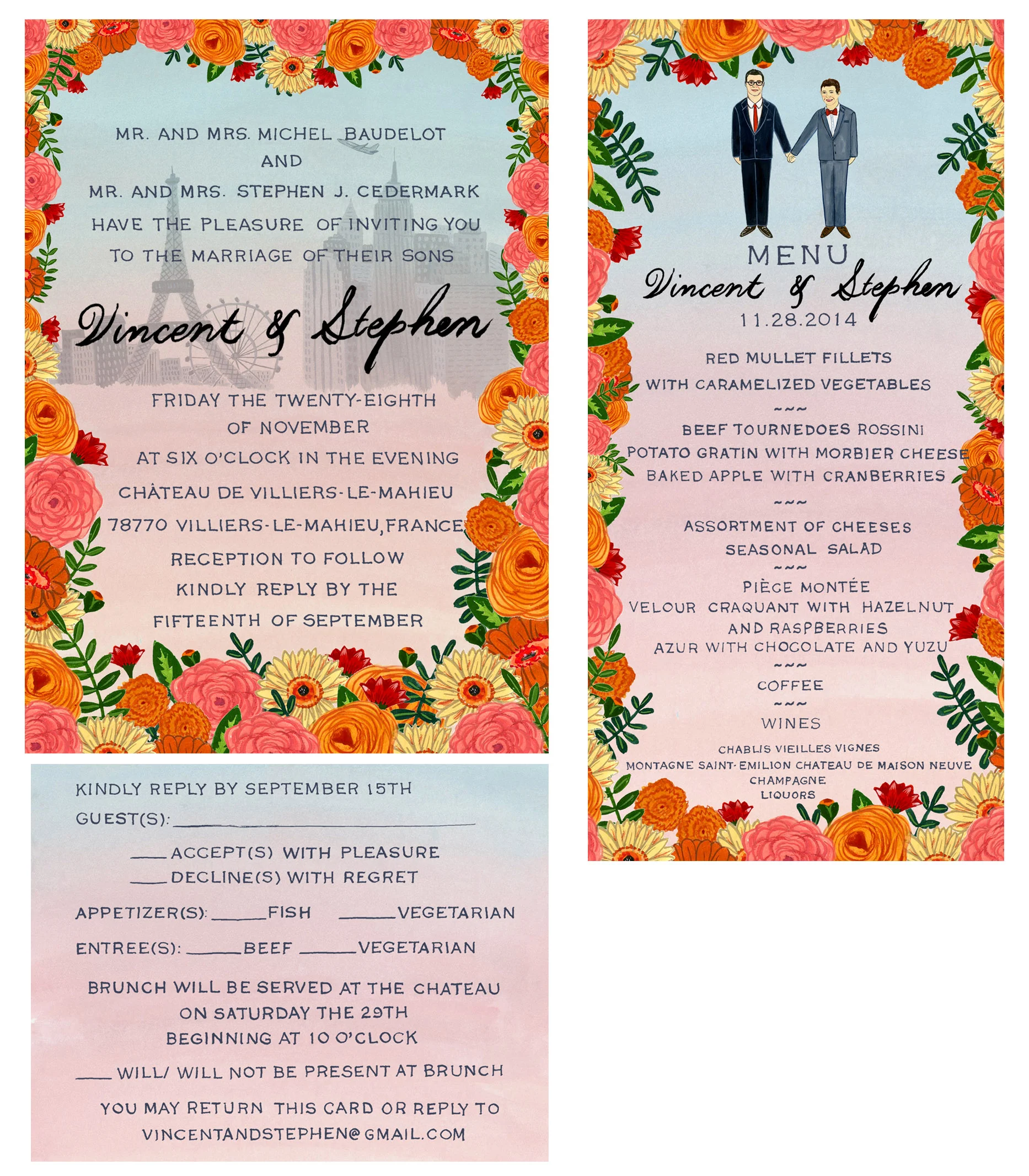 Wedding Stationary Suite