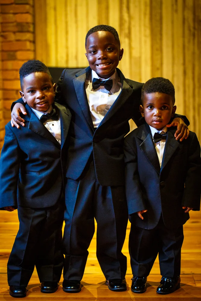 All tuxedo’d up for the ball!