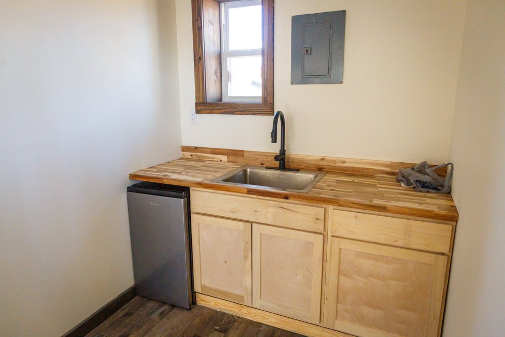 Cabin Interior Kitchenette Progress 2