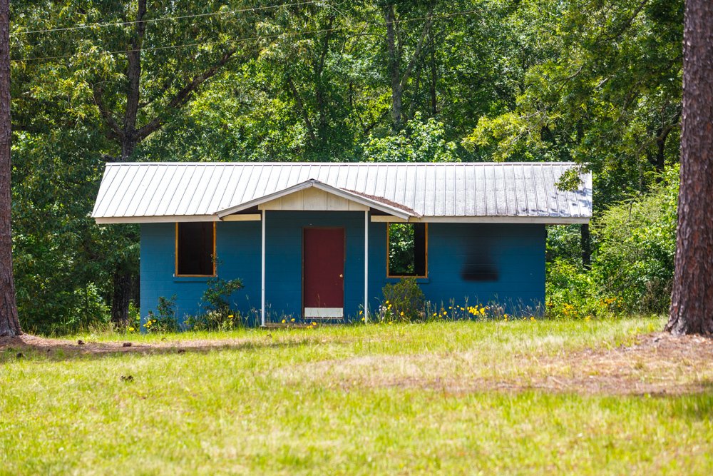 Cabin Exterior Before