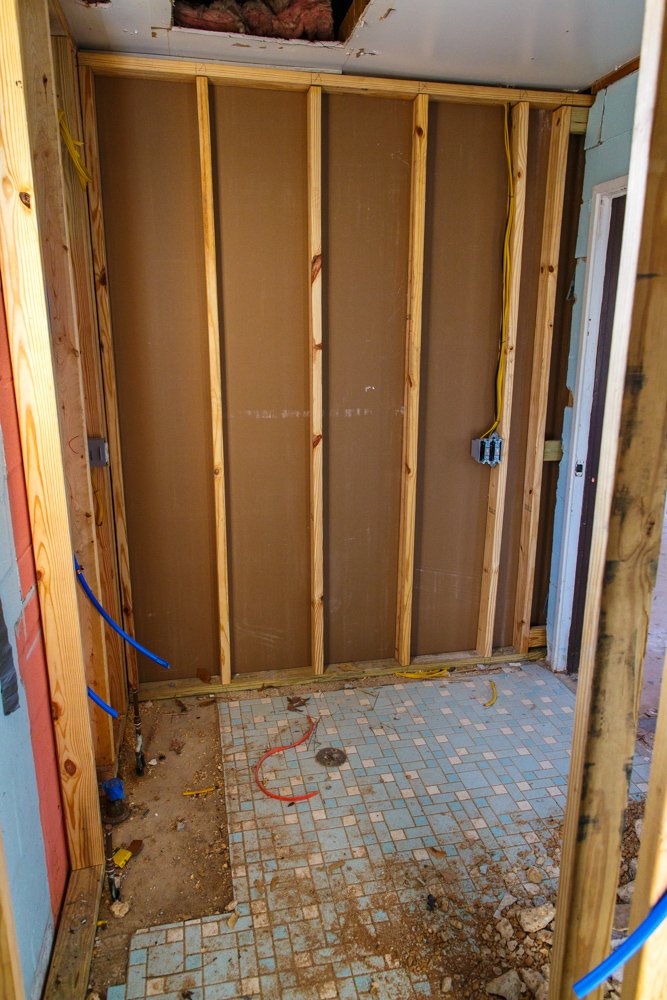 Interior Bathroom A Progress 1