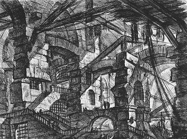 Piranesi_Carceri XIV