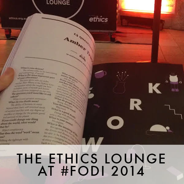 The Ethics Lounge at Festival of Dangerous Ideas