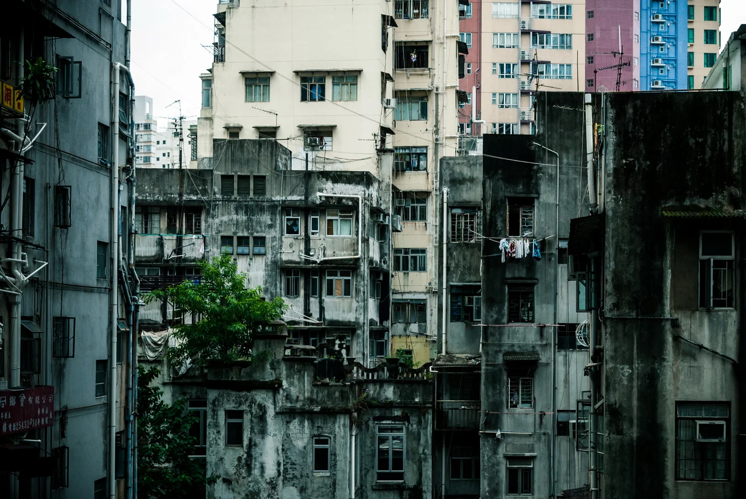 Hong Kong side street
