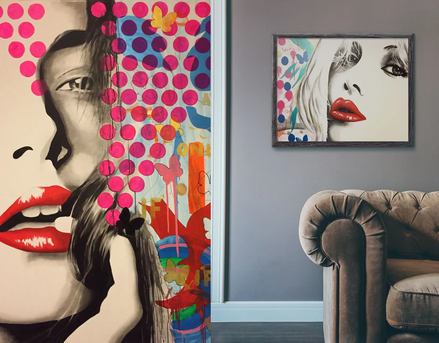 Client: Ireneo Frizzarin, London based artist