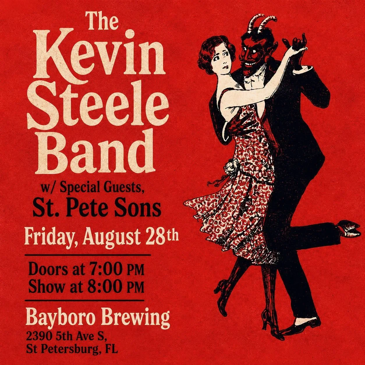 SONS opening for Kevin Steele at Bayboro Brewing