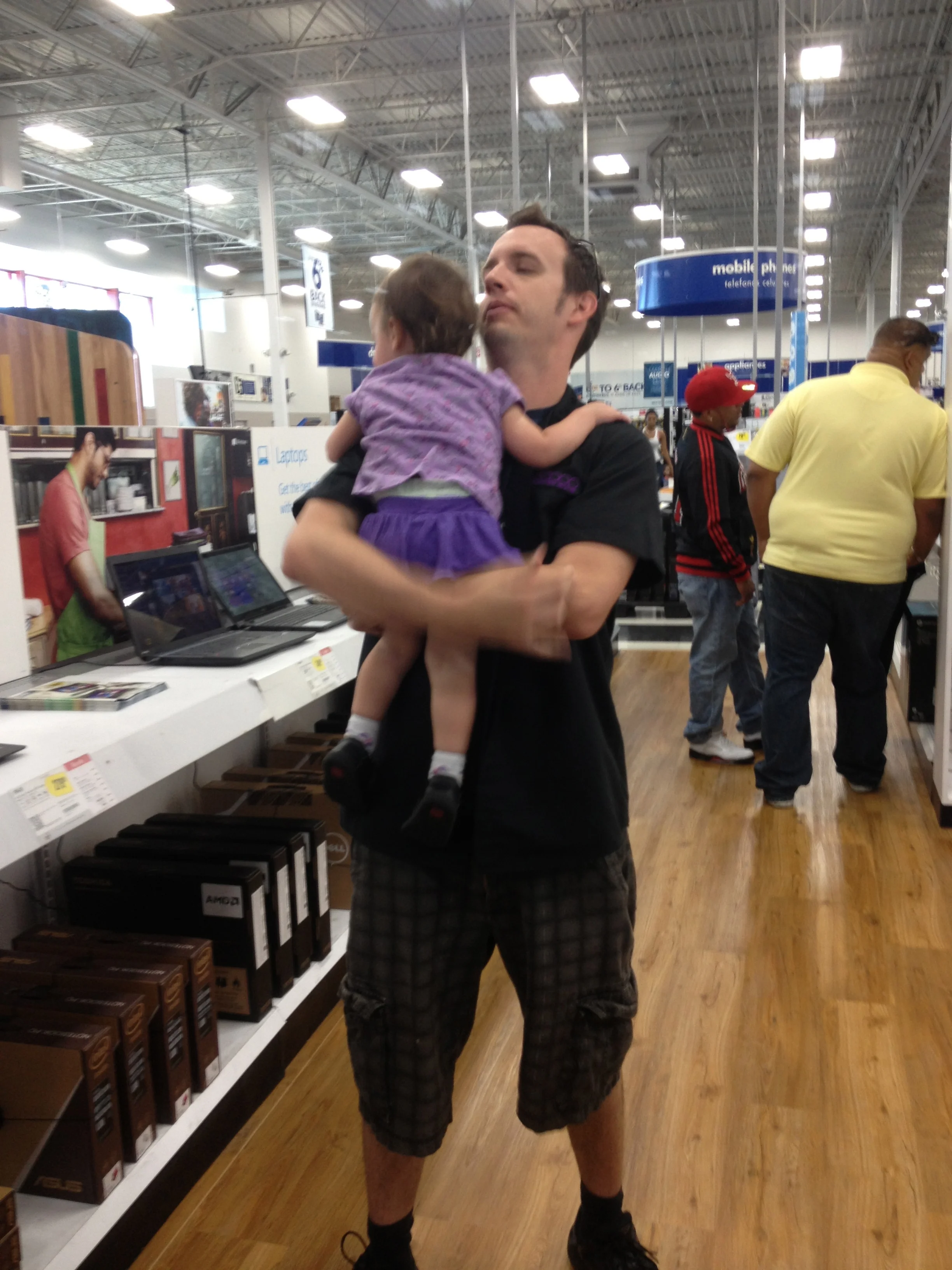 Spontaneous Daddy Hugs