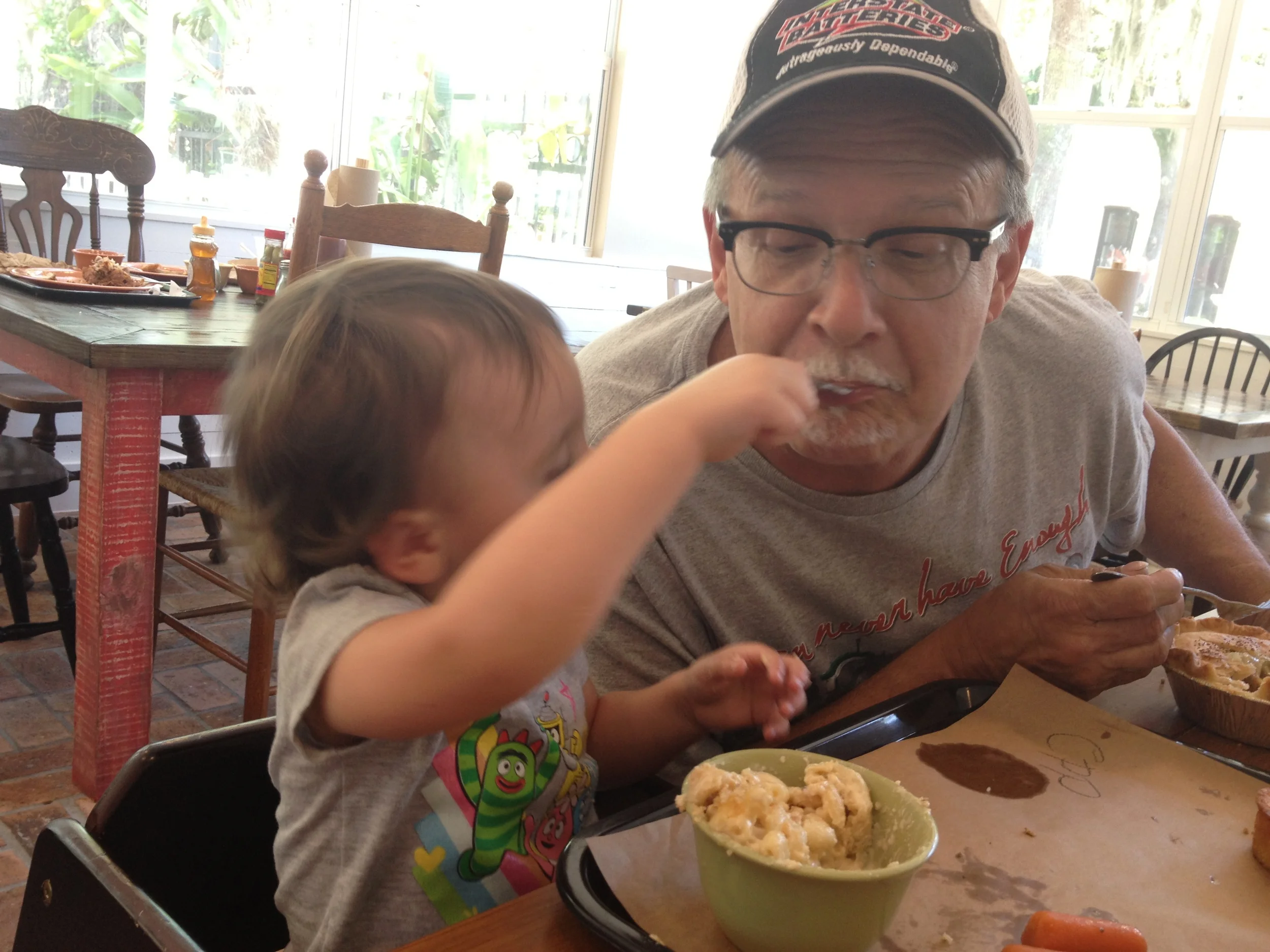 feeding Bobo