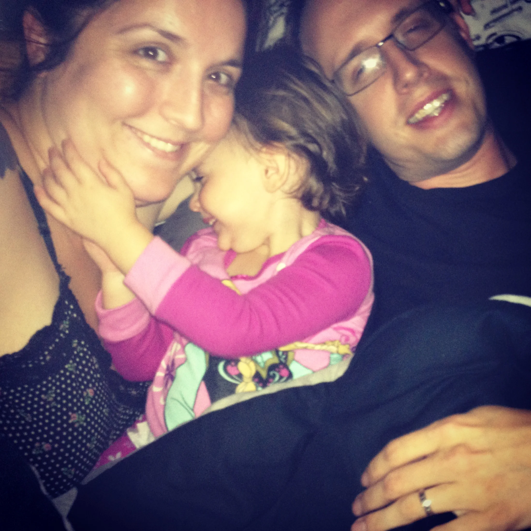 Fireworks couch snuggles