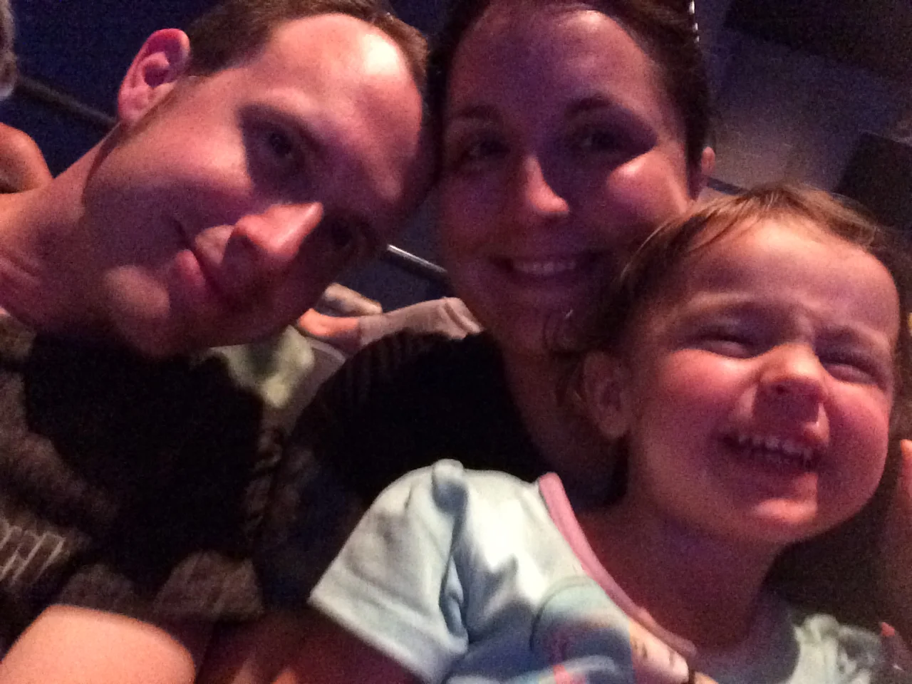 Waiting for the Frozen Sing-along show
