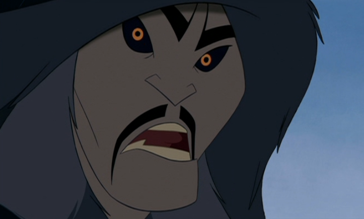 Shan Yu can't believe I called him out on his limited vocabulary
