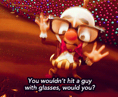 Yes... yes I would... Especially if he also had Bozo hair...