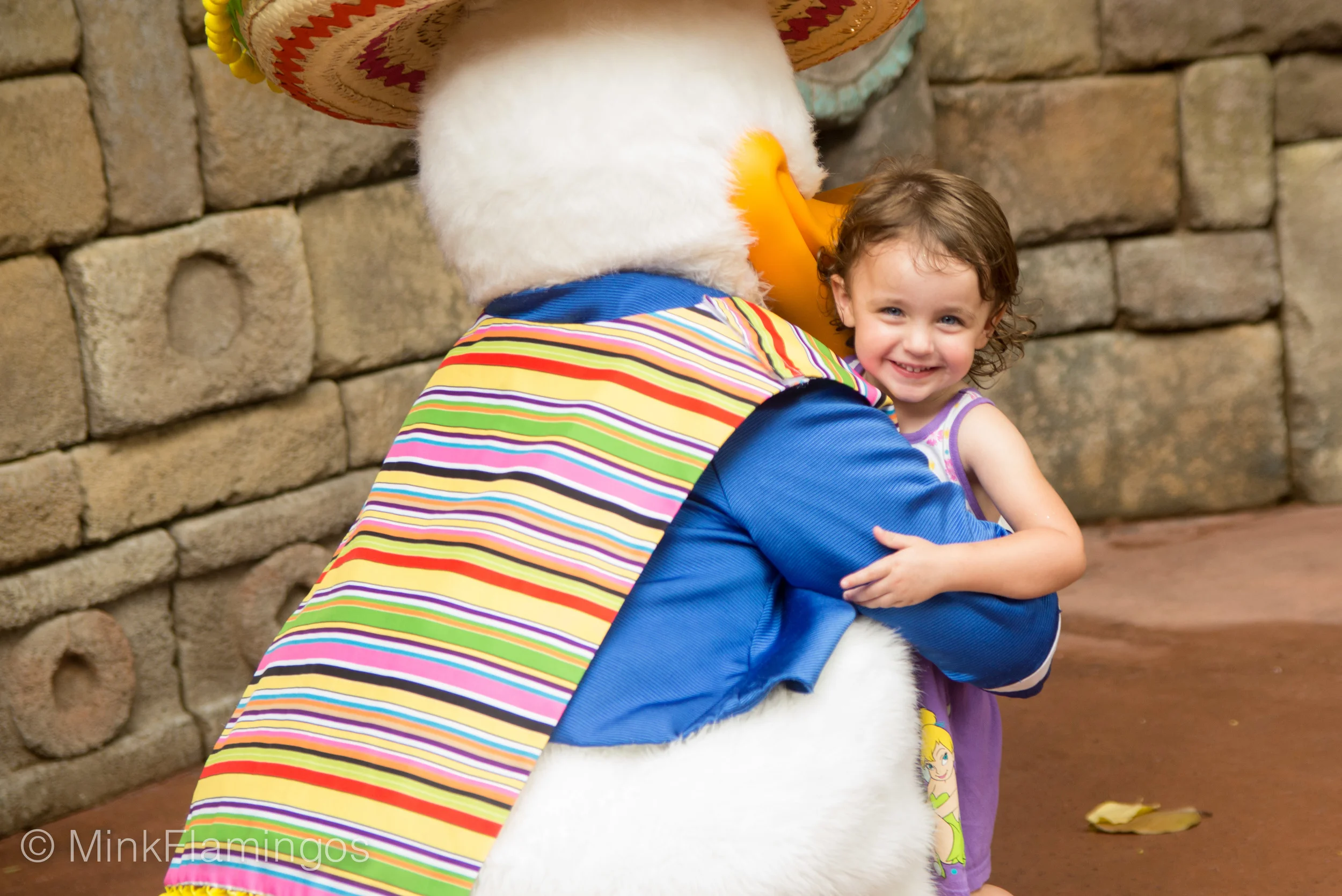 Peanut loves her some Donald. 