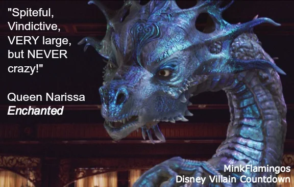 Letting the dragon talk with Susan Sarandon's voice is a stroke of genius