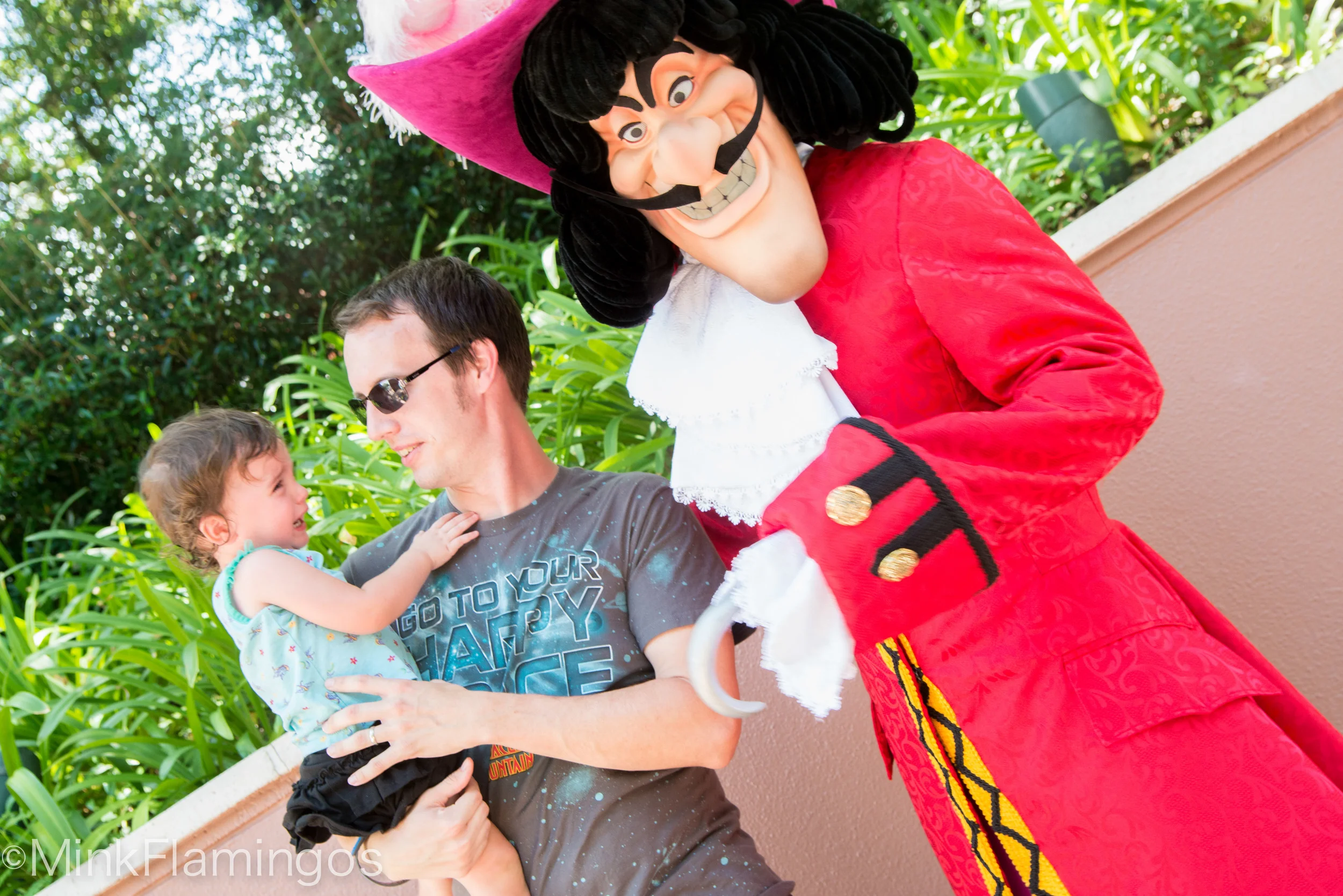 D thinks Captain Hook is plenty scary, thank you very much!