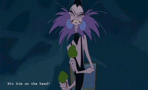 Kronk doesn't do so well with subtlety