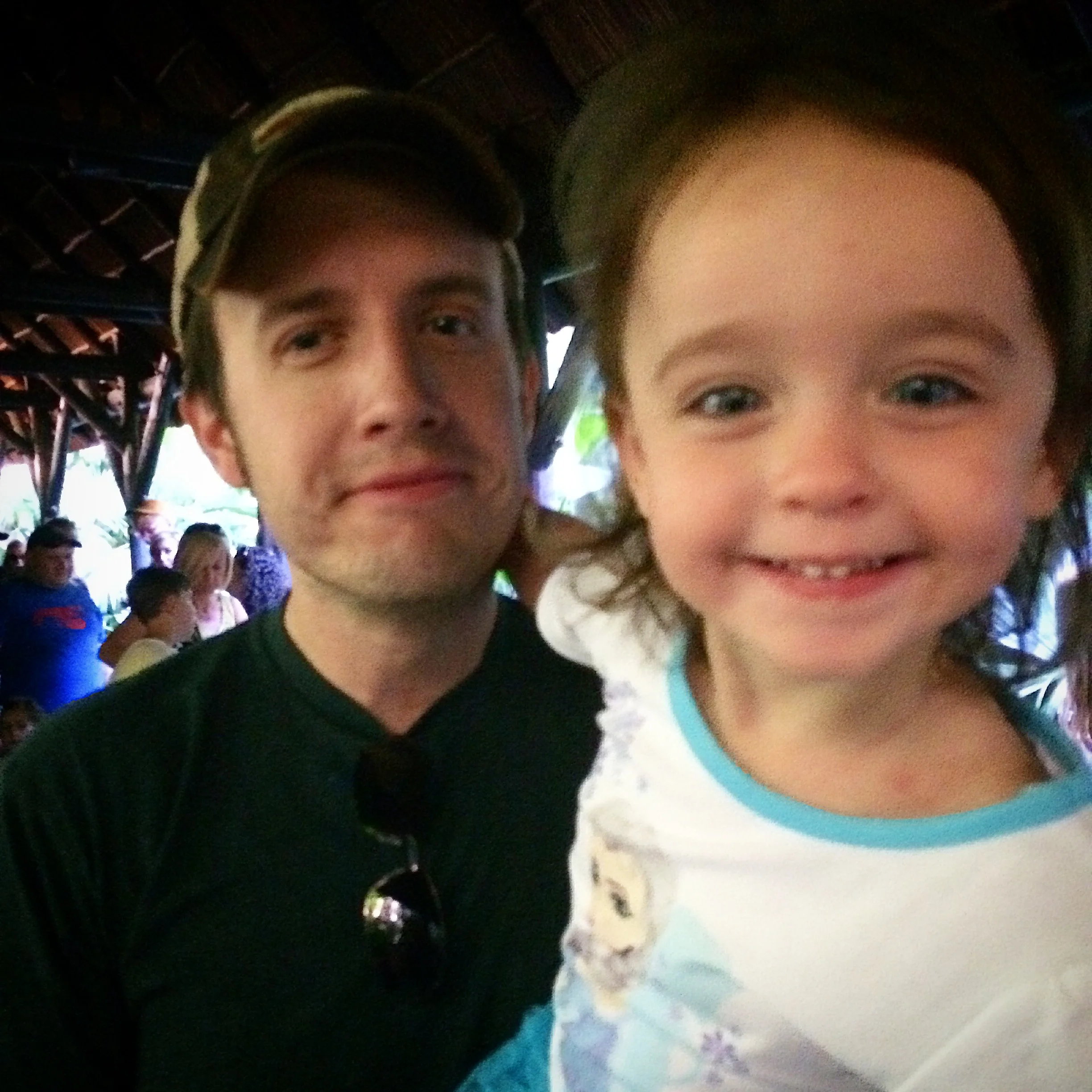 In line for Safari