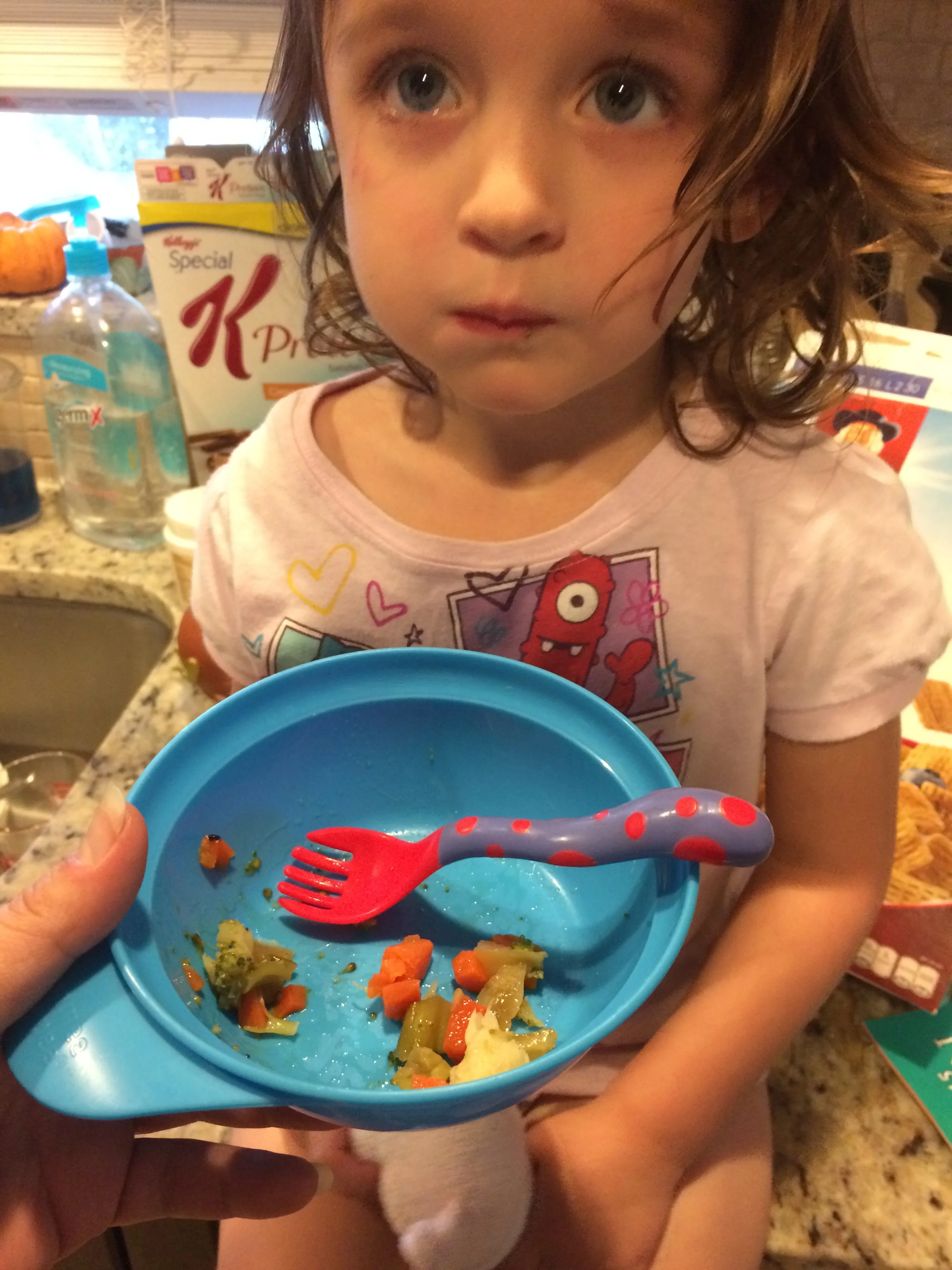 You are looking at the face of Toddler Defeat