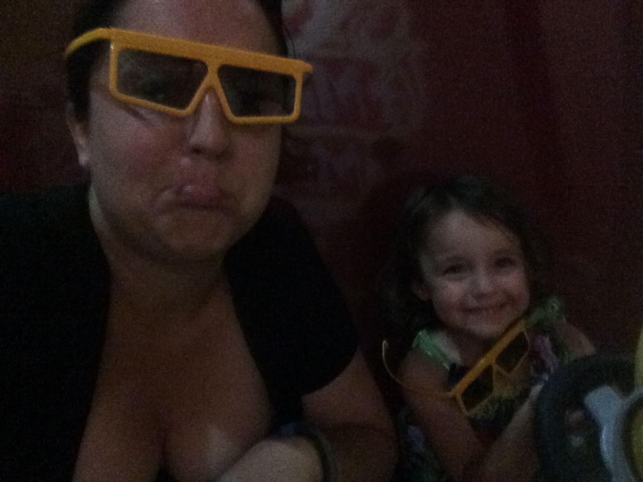 the face of crushing disappointment... and... toddler