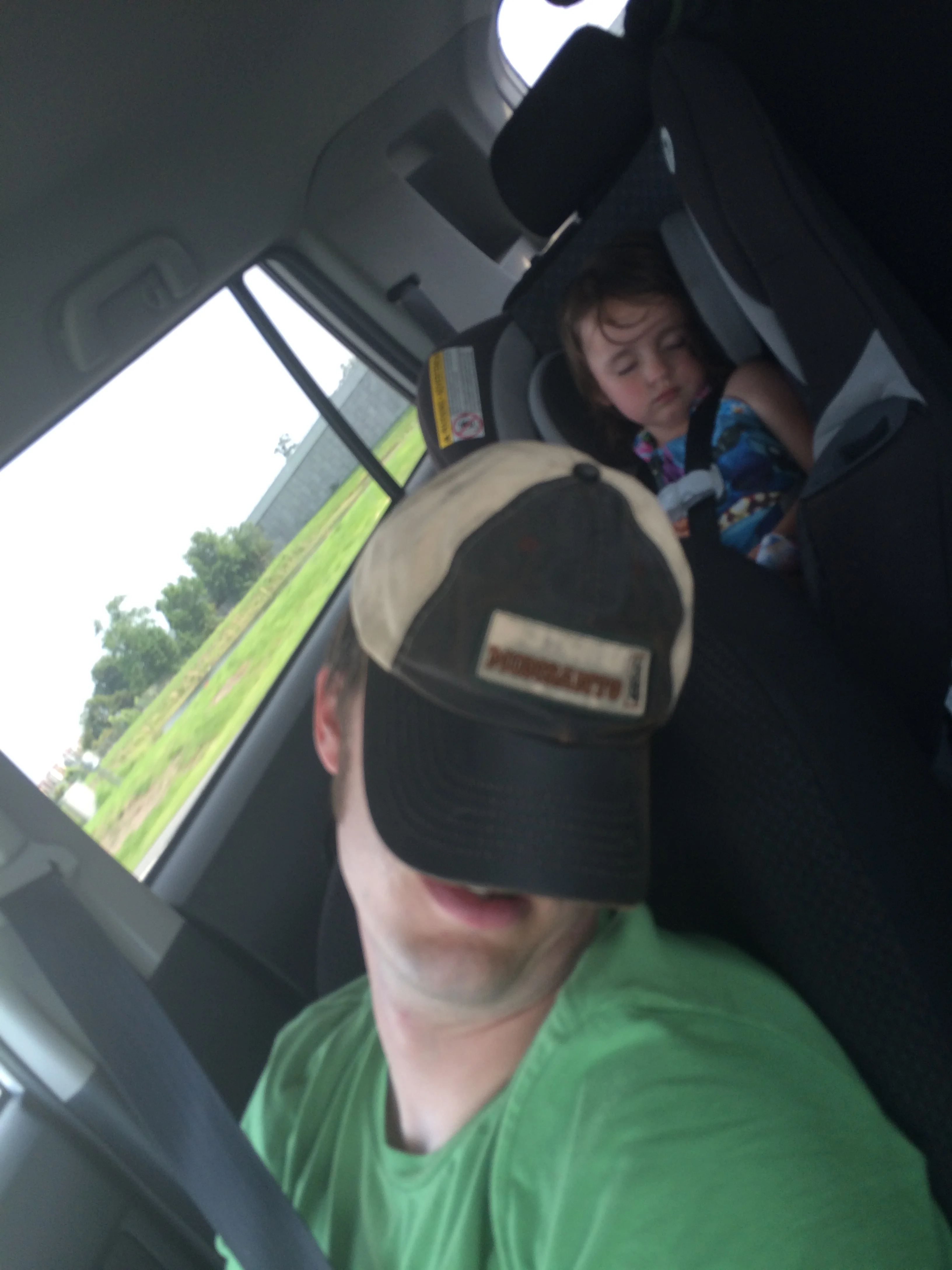 It is really not easy to take a picture when you aren't looking at where the camera is pointing...