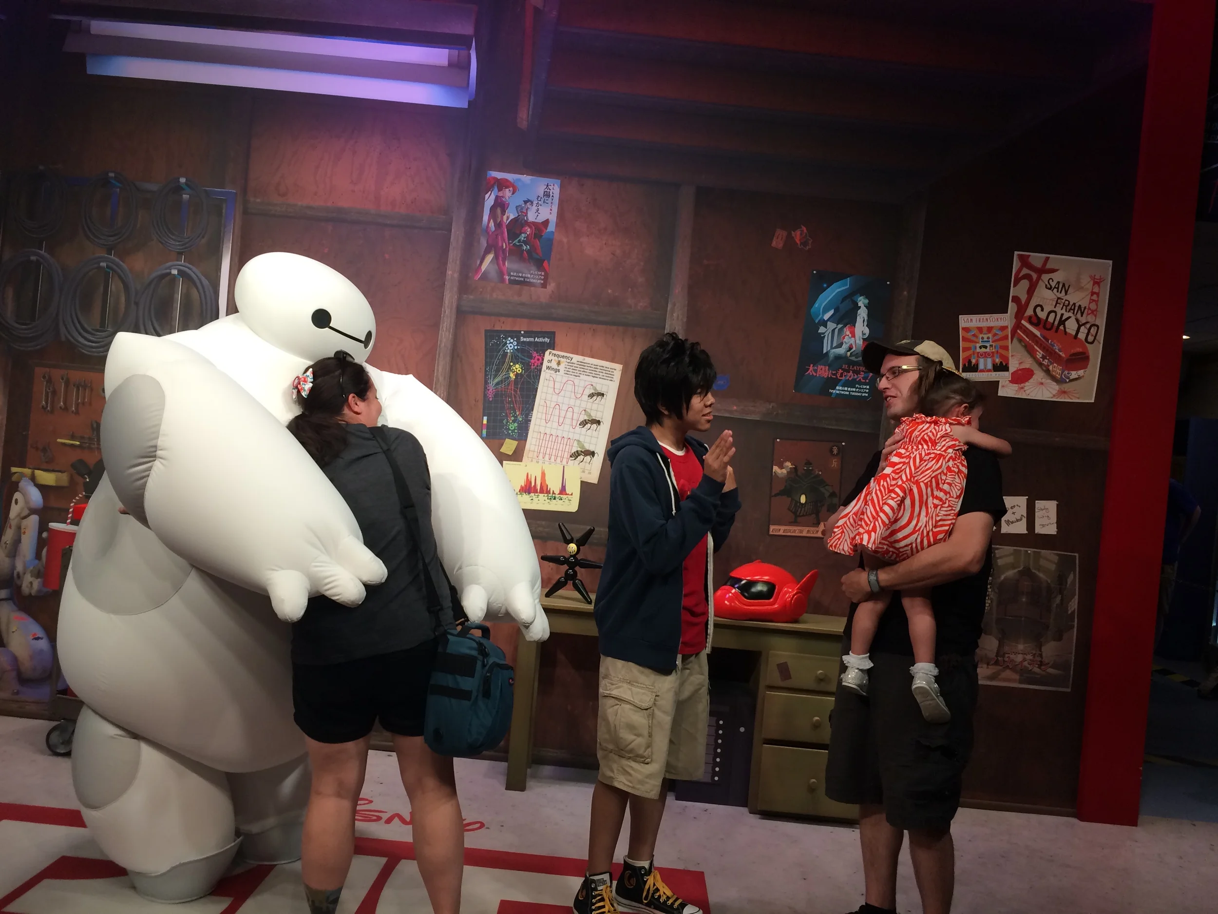 Baymax is amazing. And Hiro tried, bless him. 