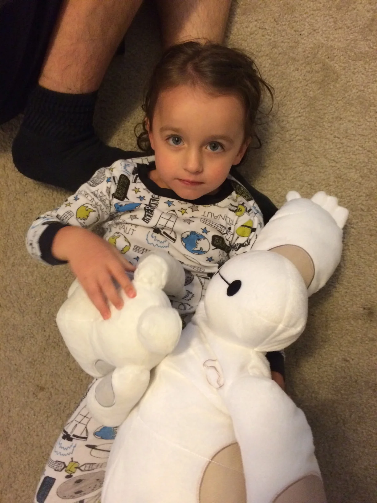 Daphne and "Momma Baymax and Baby Baymax"