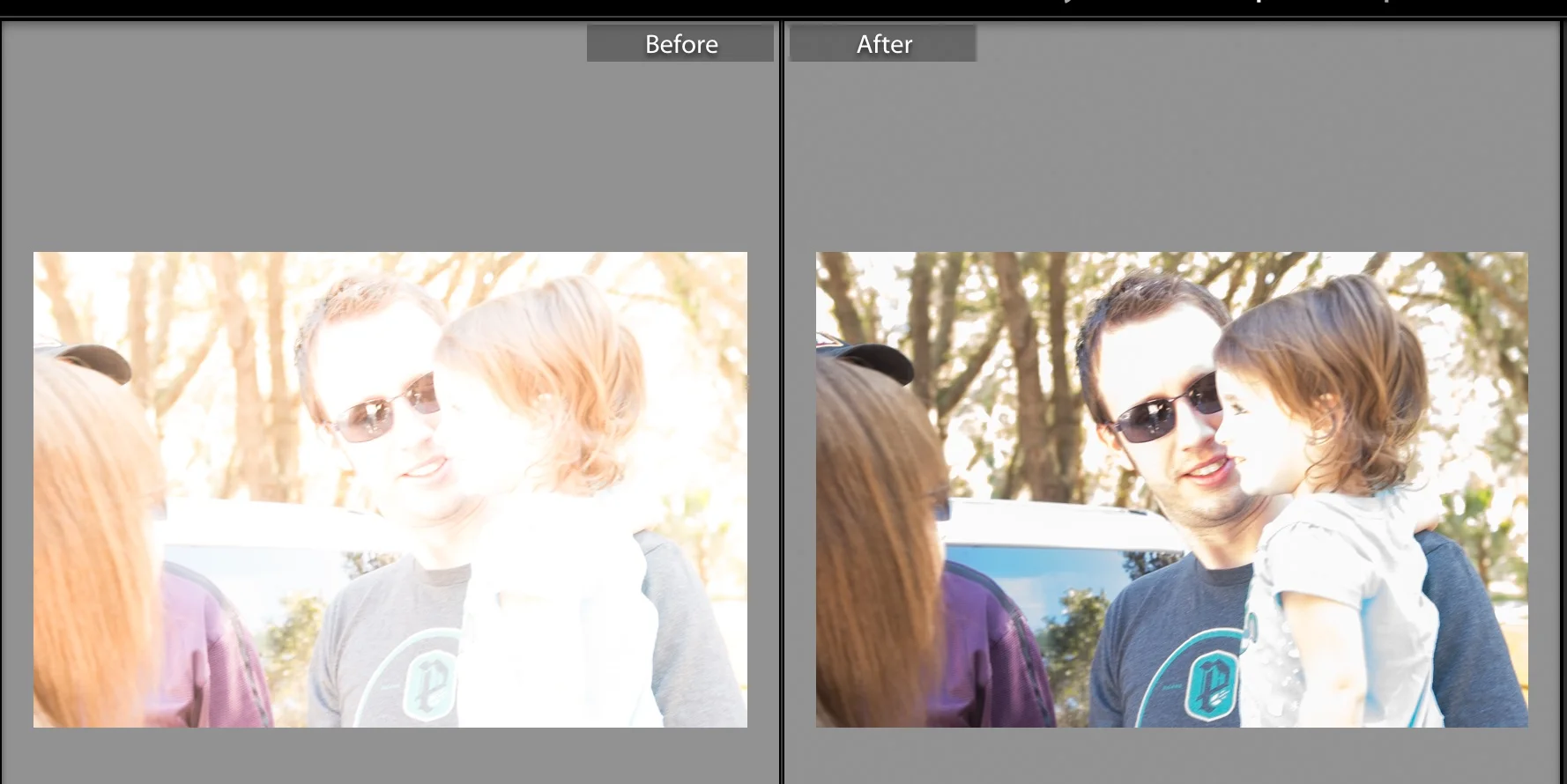 Overexposed photos are mostly impossible to fix