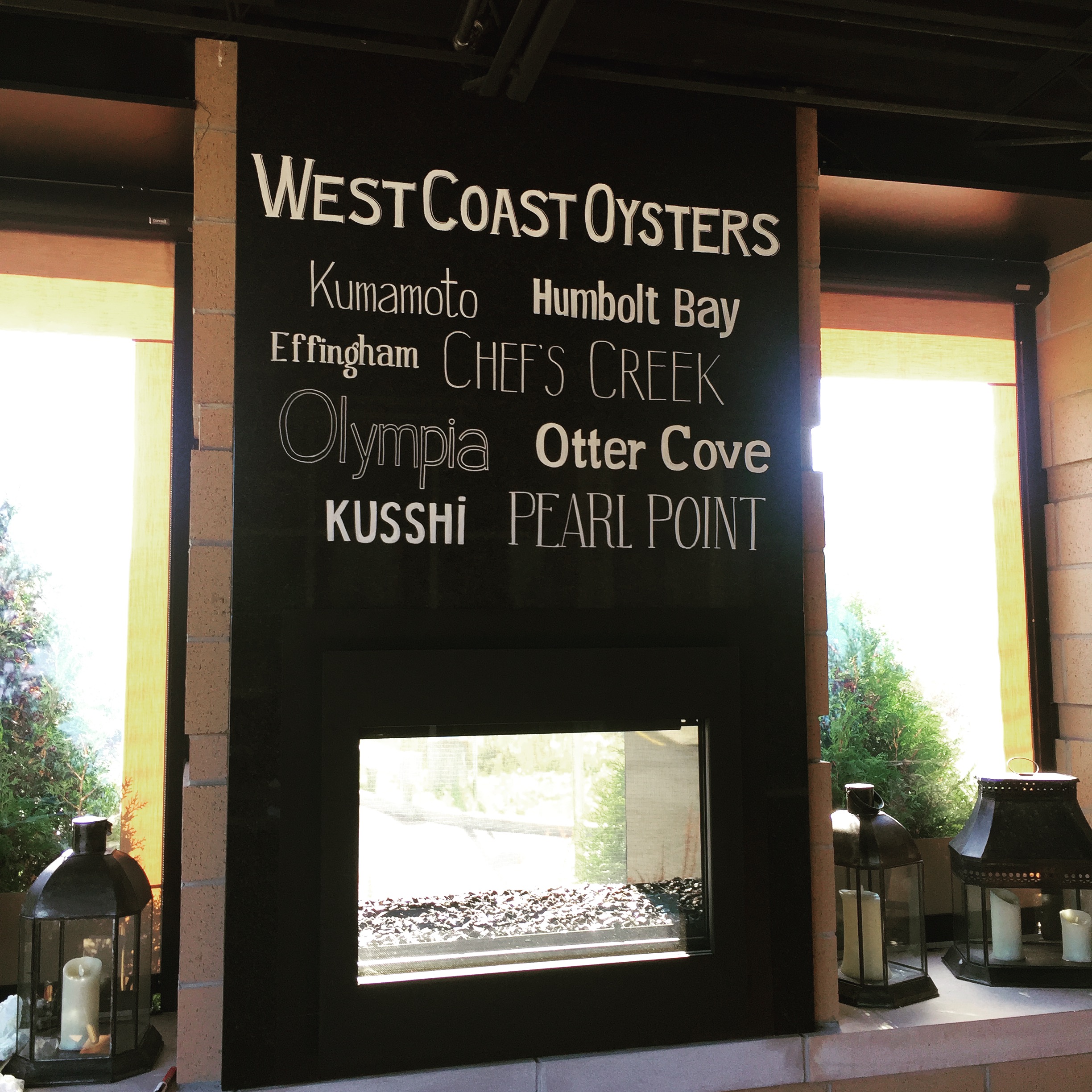 Oyster Sign