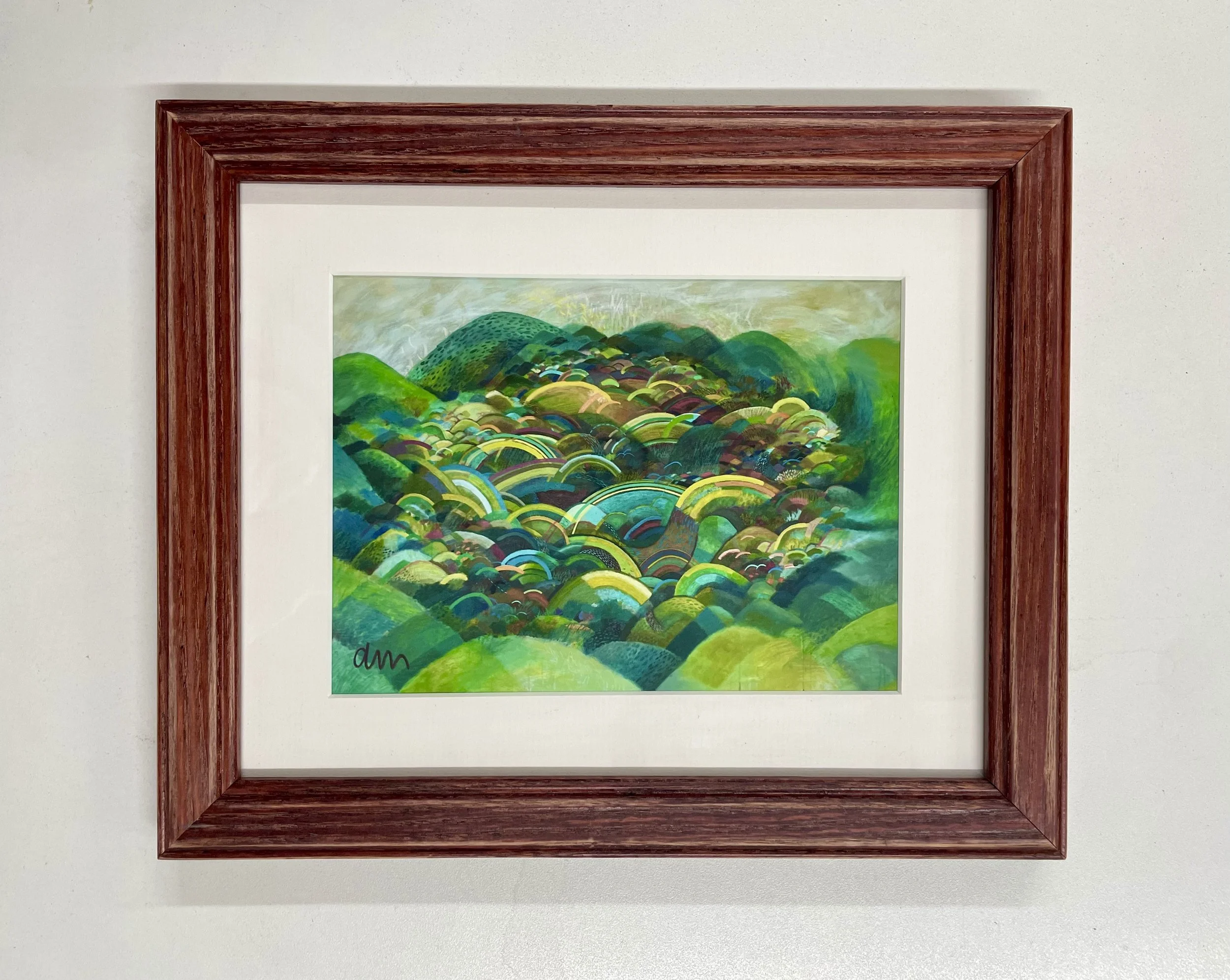 Happy Mt Valley framed red oak.jpeg