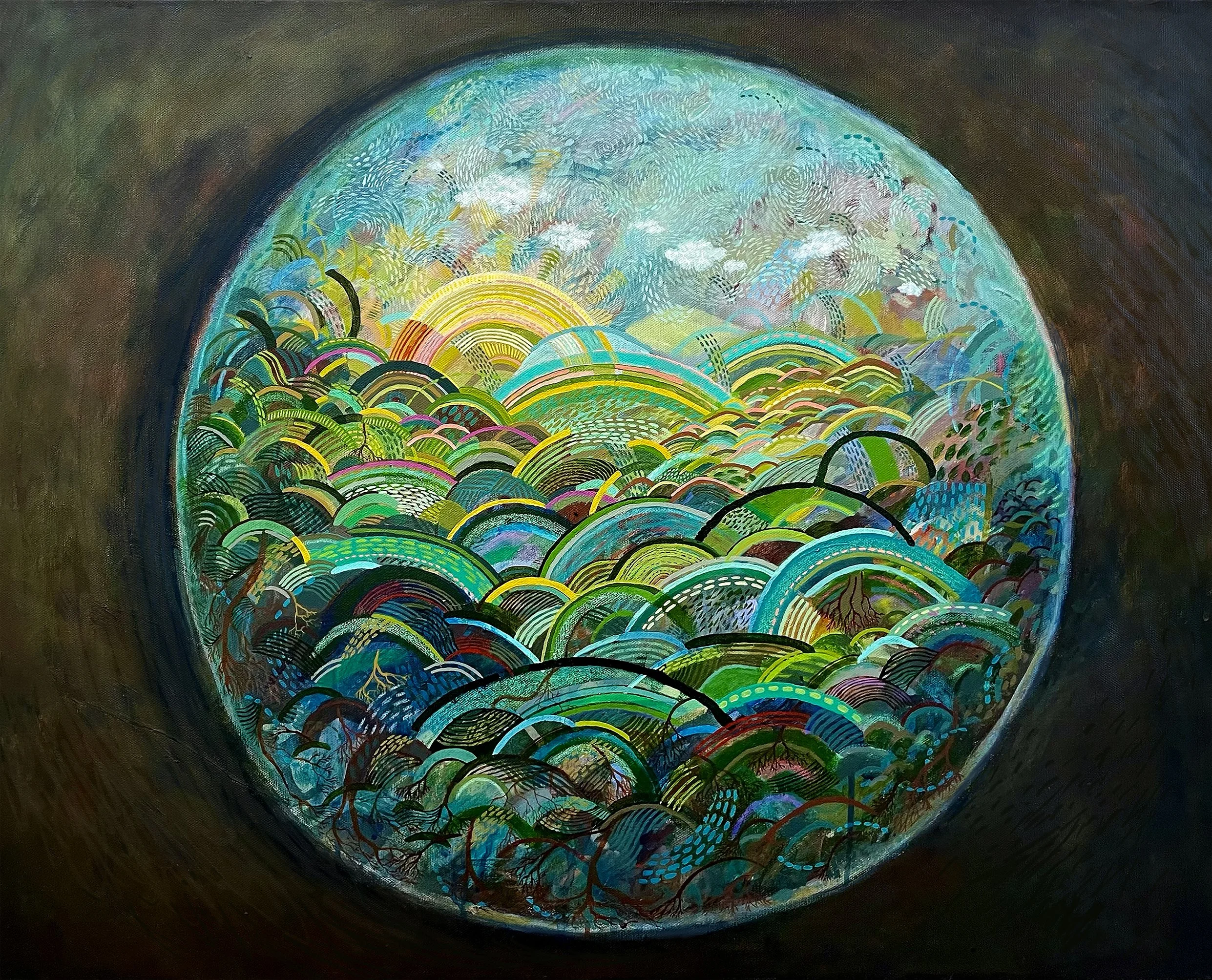 "Symbiotic Planet III" - Art Print