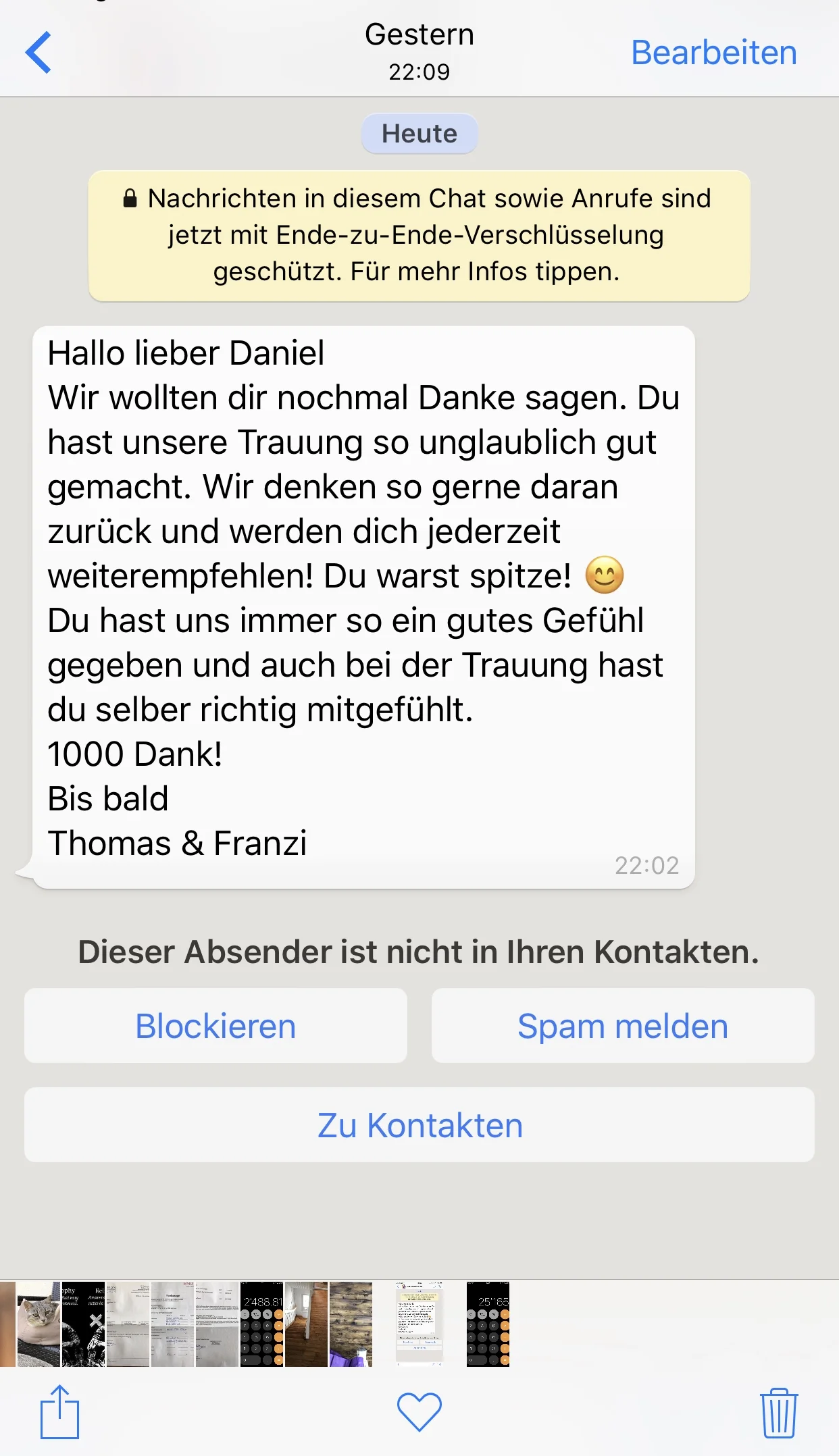 Franzi & Thomas, 24. Juni 2017, auf dem Juckerhof in Seegräben ZH